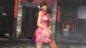 『DOA5 LR』大胆に開いた胸元と深いスリットが魅力的すぎるセクシーチャイナドレス配信