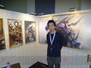 【電撃の旅団冒険録】『FF14』ドイツファンフェス会場1日目レポート。ライブアート制作の詳細も！