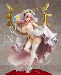 すーぱーそに子のウェディングドレス姿がフィギュア化。18金製結婚指輪が付属する特装版も登場