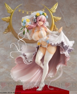 すーぱーそに子のウェディングドレス姿がフィギュア化。18金製結婚指輪が付属する特装版も登場