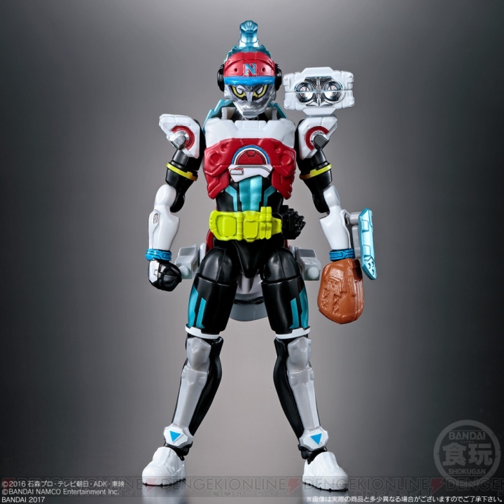 エグゼイドがパックマンの力を宿す。『ファミスタ』『ゼビウス』形態の仮面ライダーが食玩フィギュアに