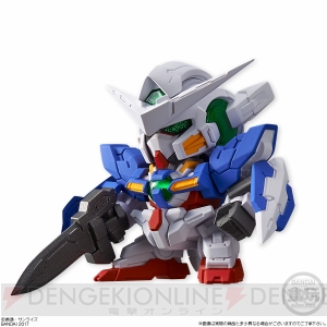 新食玩『FW SDガンダム NEO』でガンダムエクシア、ユニコーンガンダム（デストロイモード）が登場