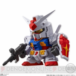 新食玩『FW SDガンダム NEO』でガンダムエクシア、ユニコーンガンダム（デストロイモード）が登場