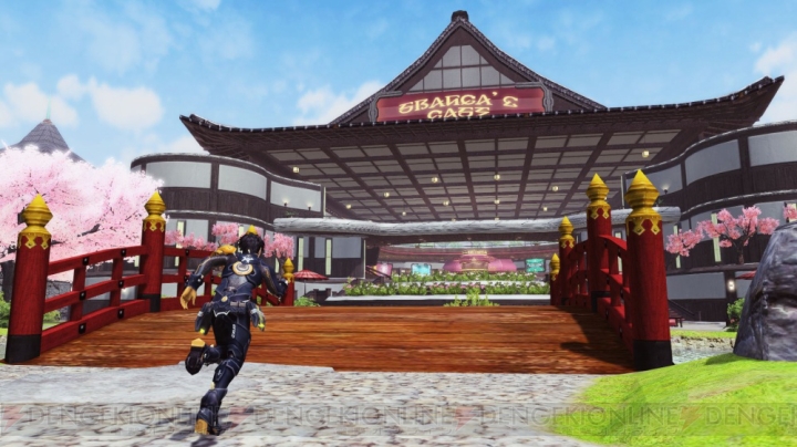 『PSO2』対人戦コンテンツ“バトルアリーナ”登場。フランカ’sカフェは期間限定で“桜のカフェ”に