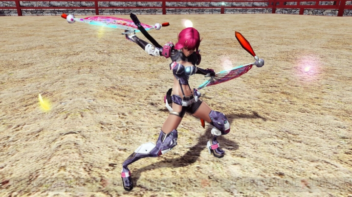 『PSO2』対人戦コンテンツ“バトルアリーナ”登場。フランカ’sカフェは期間限定で“桜のカフェ”に