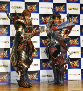 『MHXX』アイテムお届け隊や限界突破が判明。DAIGOさんと井上聡さんがハンター装備でコマーシャルに出演