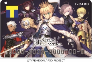 『FGO』のTカードが3月28日より登場。武内崇さんサイン入りBlu-rayなどが当たる特典も