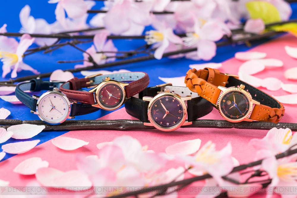 刀剣乱舞』コラボ腕時計新作は大和守安定、和泉守兼定、堀川国広、陸奥