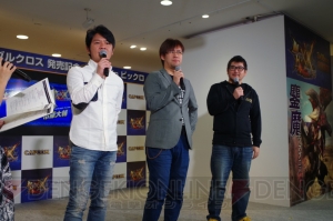 『MHXX』発売を200人のファンと開発と井上さんらがお祝い！ ALOOKとのコラボでは6モンスターのメガネが発売