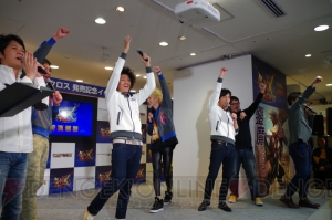 『MHXX』発売を200人のファンと開発と井上さんらがお祝い！ ALOOKとのコラボでは6モンスターのメガネが発売