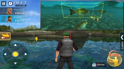 バスフィッシング3dii 世界累計1400万dlのバス釣りゲーム第2弾が登場 電撃オンライン