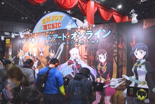 『SAO』『エロマンガ先生』などが展示されたアニプレックスブースをレポート【AJ 2017】