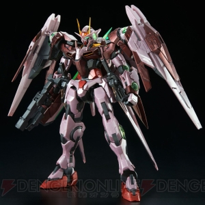『ガンダム00』トランザムライザーのガンプラが登場。両肩のGNドライブにはLED発光ユニットを搭載
