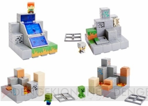 宝箱に入った『マインクラフト』ミニフィギュアが続々発売。コロコロ転がる『トロッコシリーズ』も登場