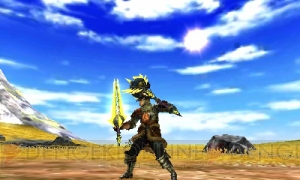 『MHXX』のクエスト“電撃・迅雷閃く遺群嶺”が配信。電撃コラボ武器・ジンライワークスの素材を入手せよ