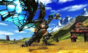 『MHXX』のクエスト“電撃・迅雷閃く遺群嶺”が配信。電撃コラボ武器・ジンライワークスの素材を入手せよ