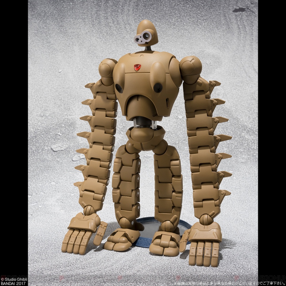 天空の城ラピュタ』フル可動“ロボット兵”が登場。四つん這いポーズや