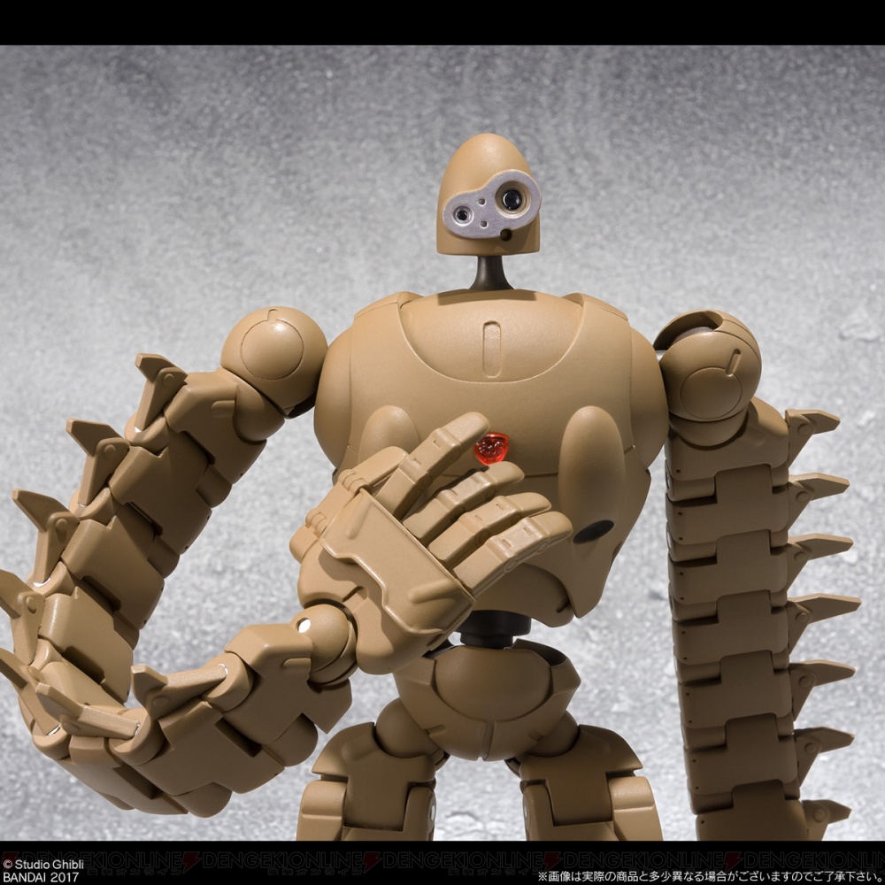 天空の城ラピュタ』フル可動“ロボット兵”が登場。四つん這いポーズや