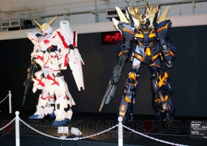 “ガンダムワールド2017 in 札幌”で実物大の大破したガンダムヘッドが登場。1/10バンシィ・ノルンの立像も