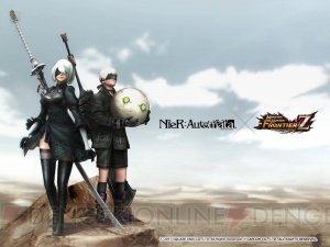 『MHF-Z』×『NieR：Automata』コラボガチャにヨルハ二号B型＆ヨルハ九号S型の防具登場