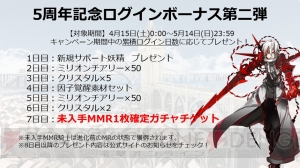 『乖離性ミリオンアーサー』で『キンプリ』『リゼロ』のコラボ決定！ 『アルカナブラッド』無料体験会も開催