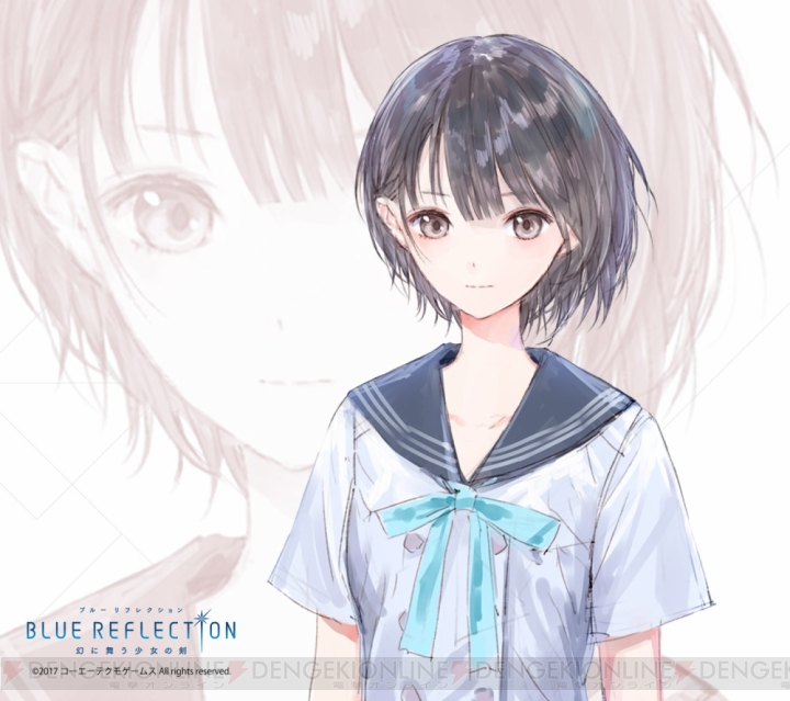 ブルーリフレクション 白井日菜子B2タペストリー BLUE REFLECTION+