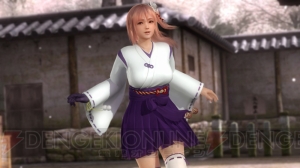 『DOA5 LR』上品だけどセクシーな巫女コス配信。伝統的な長い袴もラインナップ