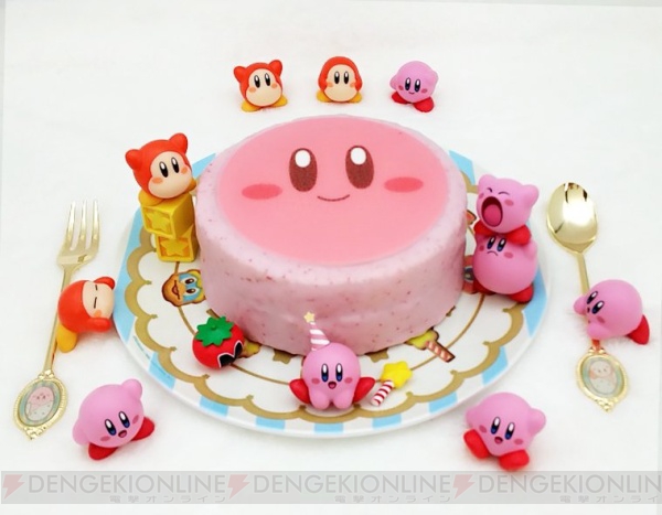 誕生日といえばケーキ。“カービィのおたんじょうびかい”かわいすぎる限定商品の画像公開