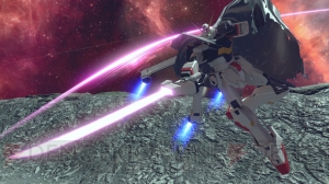 『ガンダムバーサス』新たに『クロスボーン・ガンダム』の3機が公開。期間限定生産の収録曲が判明