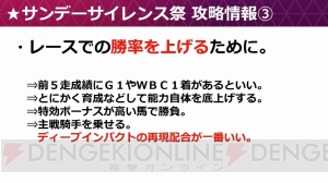 『スタポケ』の大きな目標であるWBC/SWBCに出走するための育成方法とは？【連載第3回】