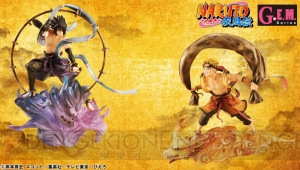『NARUTO』ナルトとサスケが“風神”と“雷神”の姿で立体化
