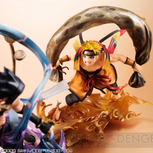 『NARUTO』ナルトとサスケが“風神”と“雷神”の姿で立体化