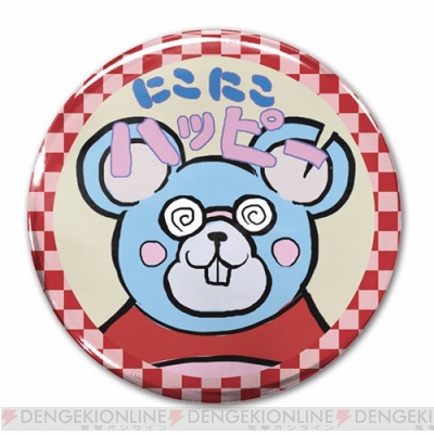 ダンガンロンパ 入間美兎のにこにこハッピーのネズミ野郎 缶バッジ