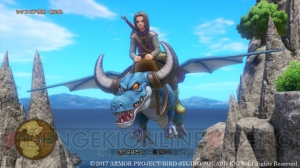 『ドラゴンクエストXI』ではモンスターに乗って壁を越えたり、空を飛んだりできる