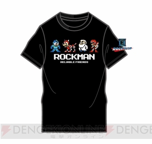 ファッションセンターしまむらに『ロックマン』8bitデザインTシャツが登場