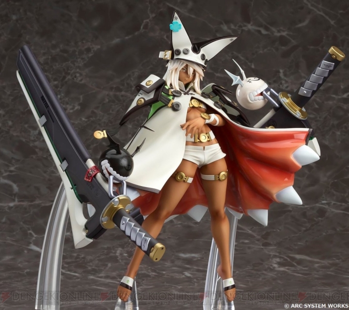 『GGXrd -REVELATOR-』のラムレザルが立体化。2匹の使い魔が咥えた大剣を精巧に再現