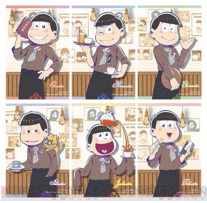 セガコラボカフェ おそ松さん 開催決定 カフェ店員姿の6つ子描き下ろしイラストが登場 ガルスタオンライン