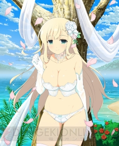 『閃乱カグラ NewWave』ウェディング衣装の雪泉や麗王がイベントに登場