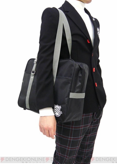 ペルソナ5』秀尽学園高校のスクールバッグが商品化。ゲーム内から