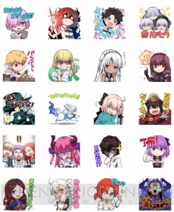 『FGO』LINEスタンプ第2弾が登場。ネコタワワさん描き下ろしのデフォルメイラスト