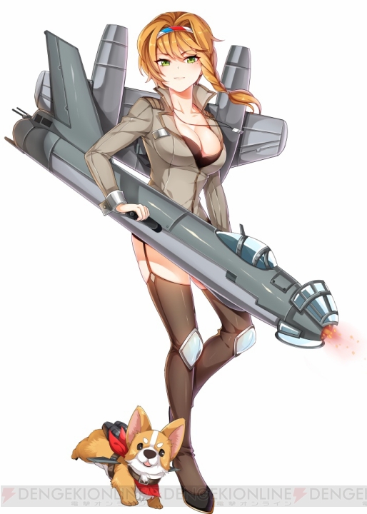 『ソラヒメ』戦闘機美少女ギャラリー。田村ゆかりさん演じる“Tu-22M”プレゼント