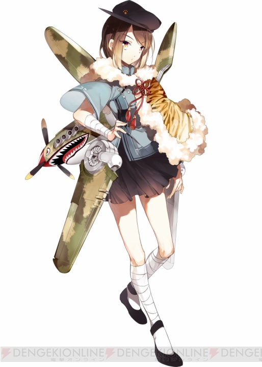 『ソラヒメ』戦闘機美少女ギャラリー。田村ゆかりさん演じる“Tu-22M”プレゼント