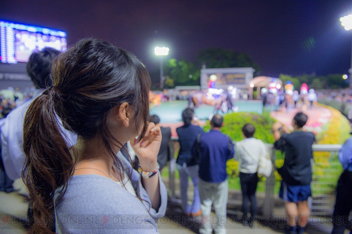 今村彩夏さんが大井競馬場を探訪。場内で引いた『スタポケ』ガチャの結果は？【連載第6回】