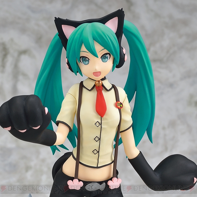 ねこみみ＆しっぽ姿の初音ミクがフィギュアで登場！【7月登場セガ