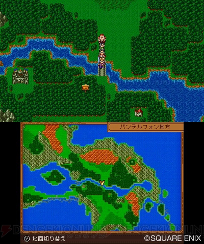 3DS版『ドラゴンクエストXI』のすれちがい通信を生かした新たな遊び“時渡りの迷宮”などを紹介