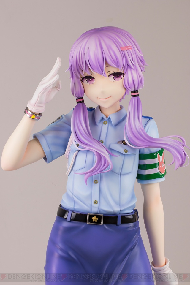 警察官制服を着た“結月ゆかり”の等身大フィギュアが登場。6月27日0時より予約受付がスタート - 電撃オンライン