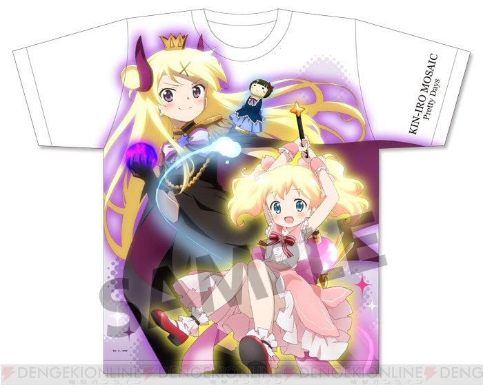 『きんモザ』アリスやカレンが大胆にデザインされたフルグラフィックTシャツは8月に発売