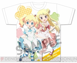 『きんいろモザイク Pretty Days フルグラフィック Tシャツ 「アリス＆忍こけし＆カレン」/「綾＆陽子」/「カレン＆穂乃花」/「アリス＆カレン」』