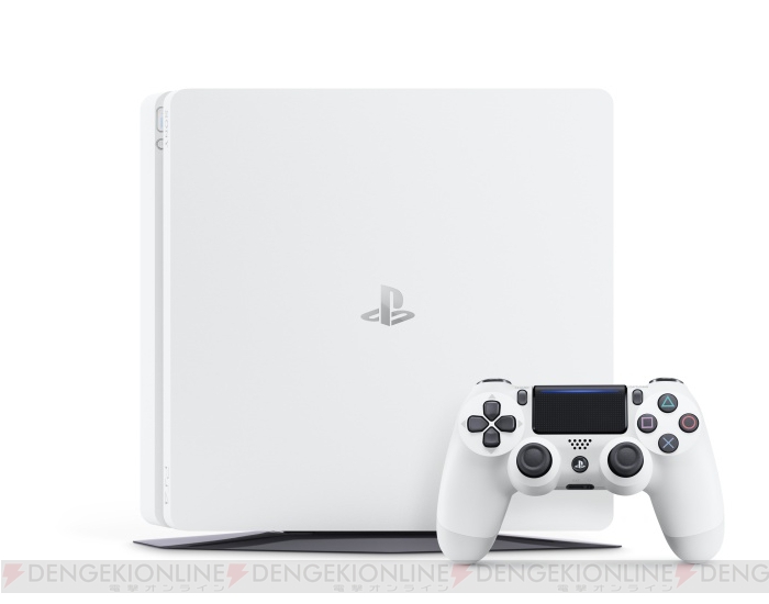 PS4のグレイシャー・ホワイト版が7月29日より通常商品として発売