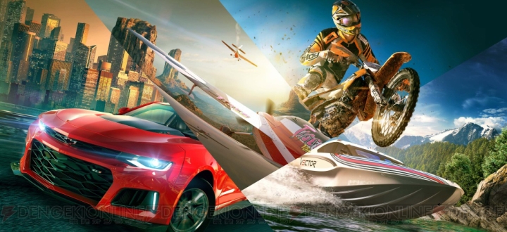 レースゲーム『ザ クルー2』が2018年初頭に発売。陸・海・空を網羅したモータースポーツを楽しめる